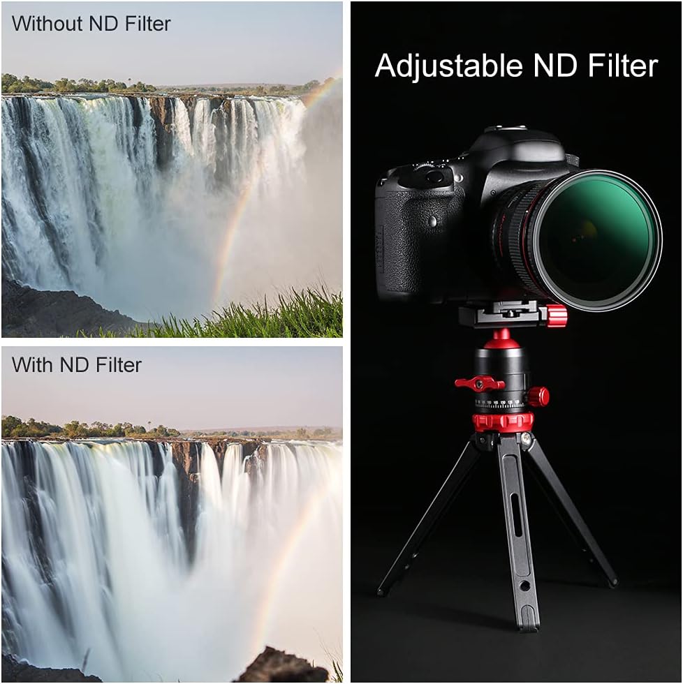 46mm Variable ND Filter ND8-ND128 (3-7 Stop) Pack of 2 E369950