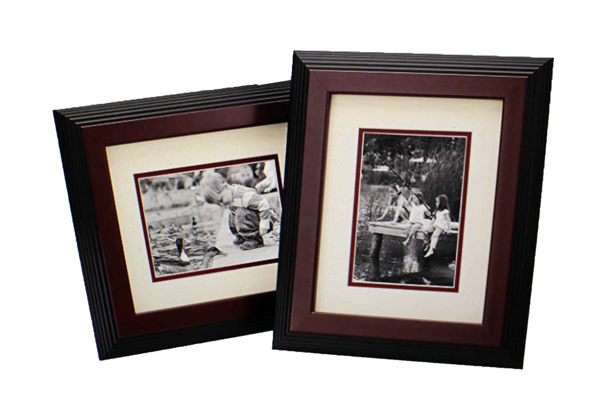 2 Pack 8x10 Frames (Walnut) F520