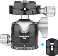 Low Profile CNC Metal Camera Tripod Ballhead with 1/4 Arca Swiss Quick Release Plate, Max Load 16kg, Pack of 2 N22438