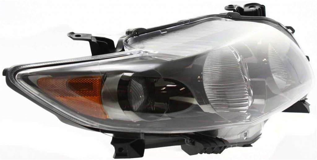 Passenger Side Headlight Assembly for Toyota Corolla 2009 2010 S/XRS Model USA Built W654