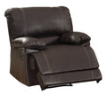 Dark Brown Reclining Chair J9011