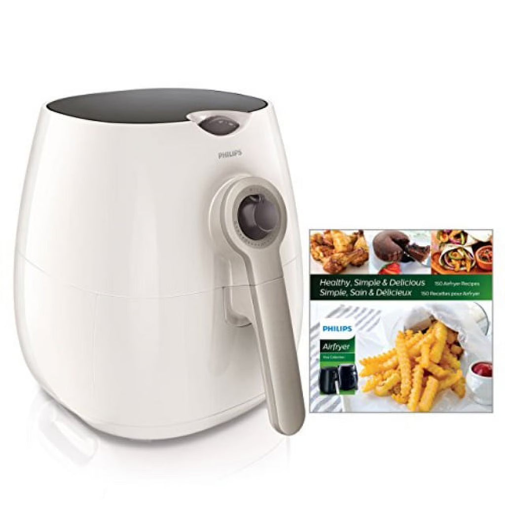 White Airfryer with Cookbook T43269