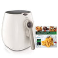 White Airfryer with Cookbook T43269
