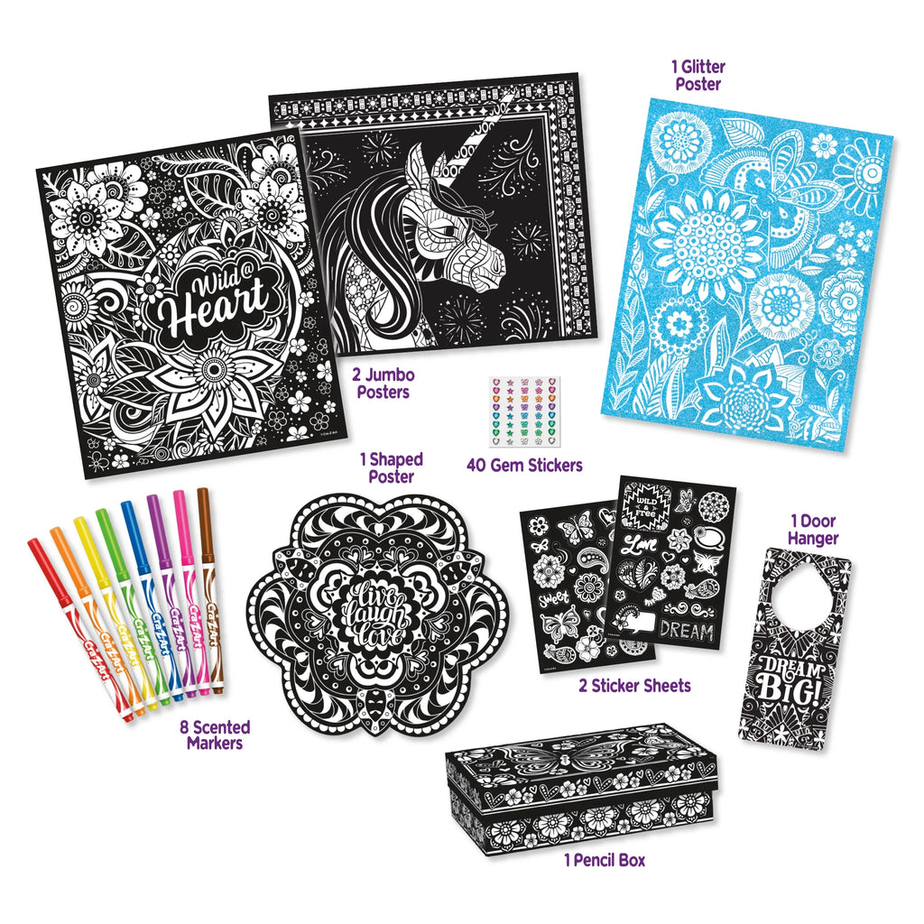 Velvet Brite Creative Coloring Set M5713