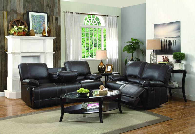 Dark Brown Reclining Chair J9011