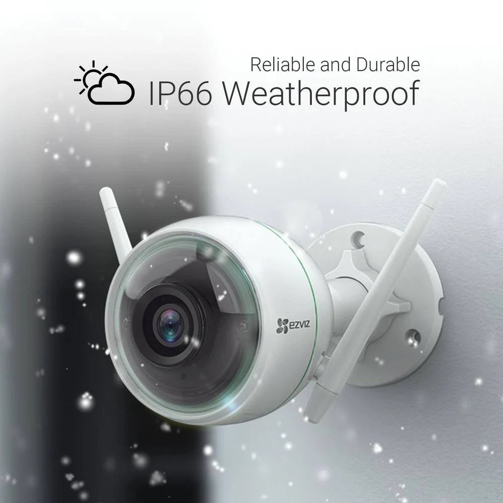 1080p Outdoor Bullet Wi-Fi Full HD Security Camera (4-Pack) T55893