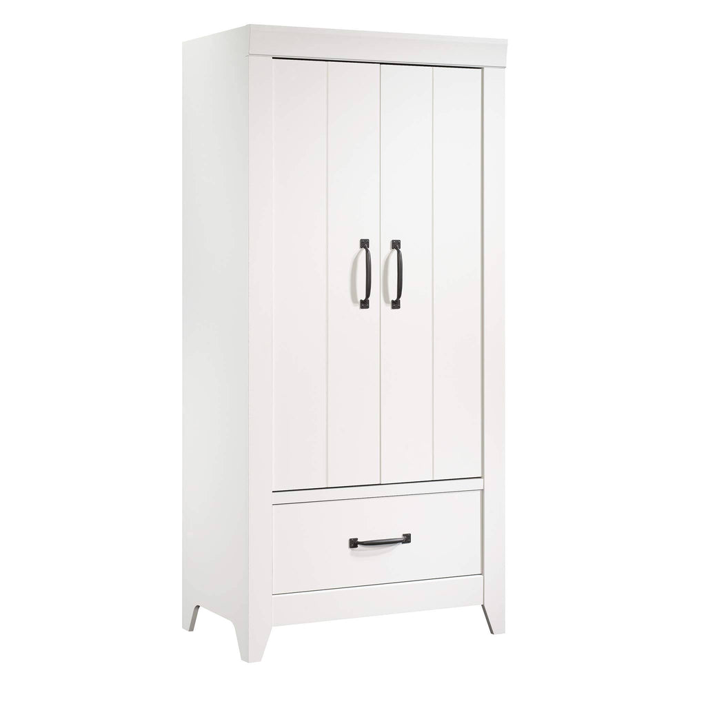 Soft White Storage Wardrobe R618407