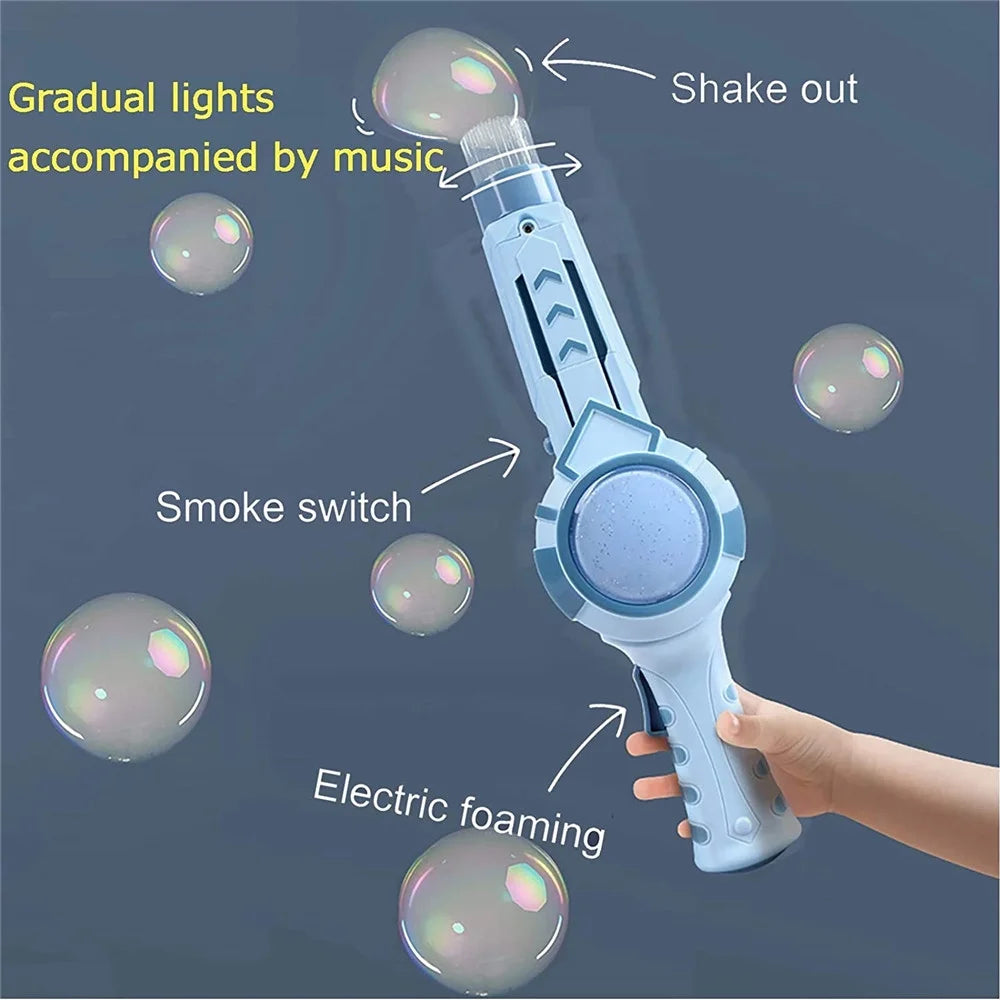 Blue Bubble Wand with Gloves N644008