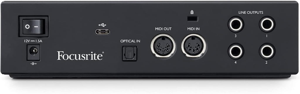 Audio Interface Bundle with Closed-Back Studio Headphones and XLR Cables Y870623