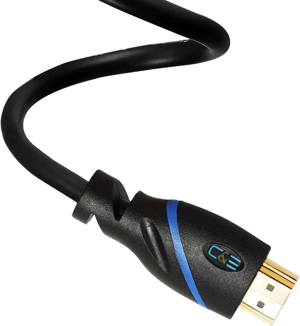 100ft High Speed HDMI Cable Male to Male with Ethernet Black J92717