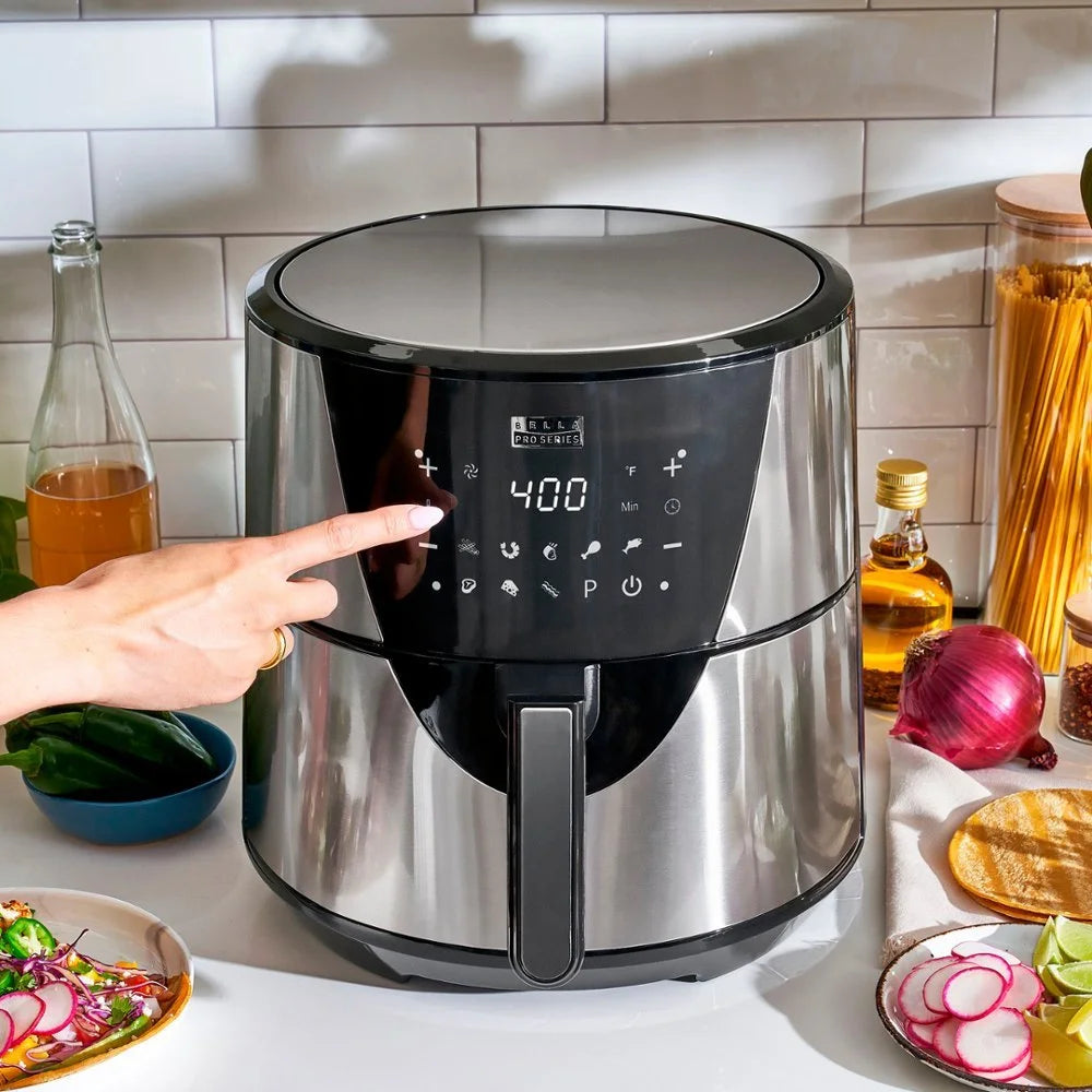 Stainless Steel Digital Air Fryer E374