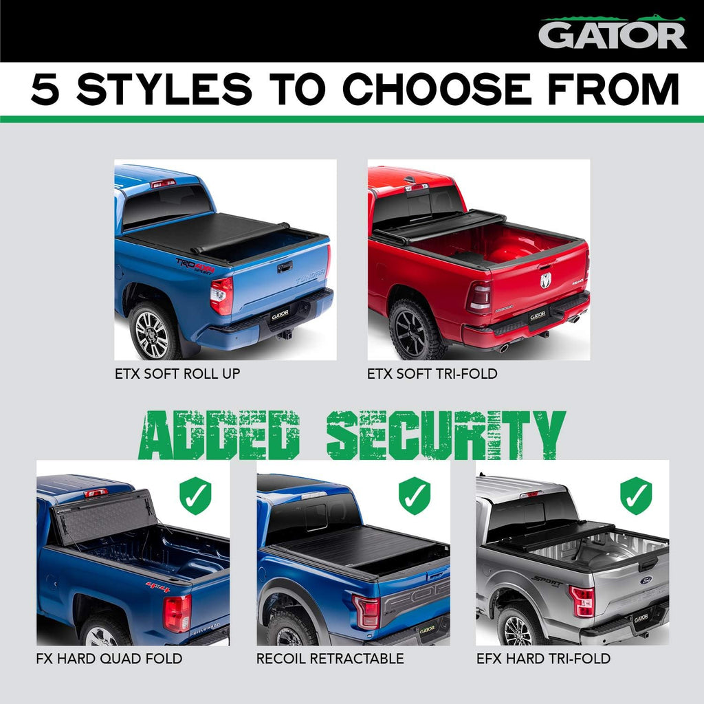 Soft Tri-Fold Truck Bed Tonneau Cover B1499