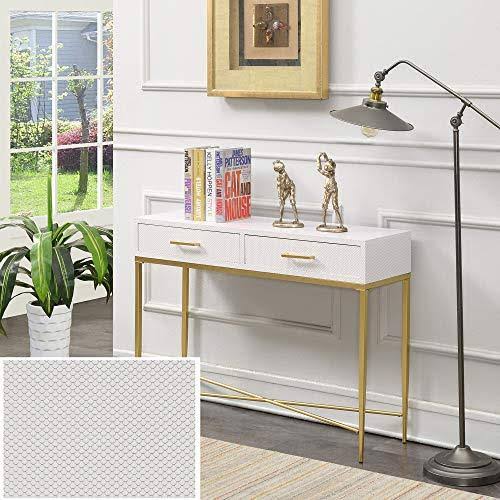 Black Scallop Console Table Z200