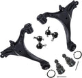 Front Lower Control Arms + Sway Bars 6pc Set J381304