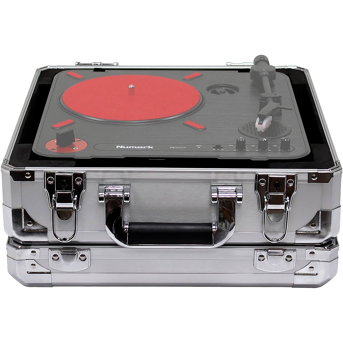 Silver Scratch Turntable Case V57506