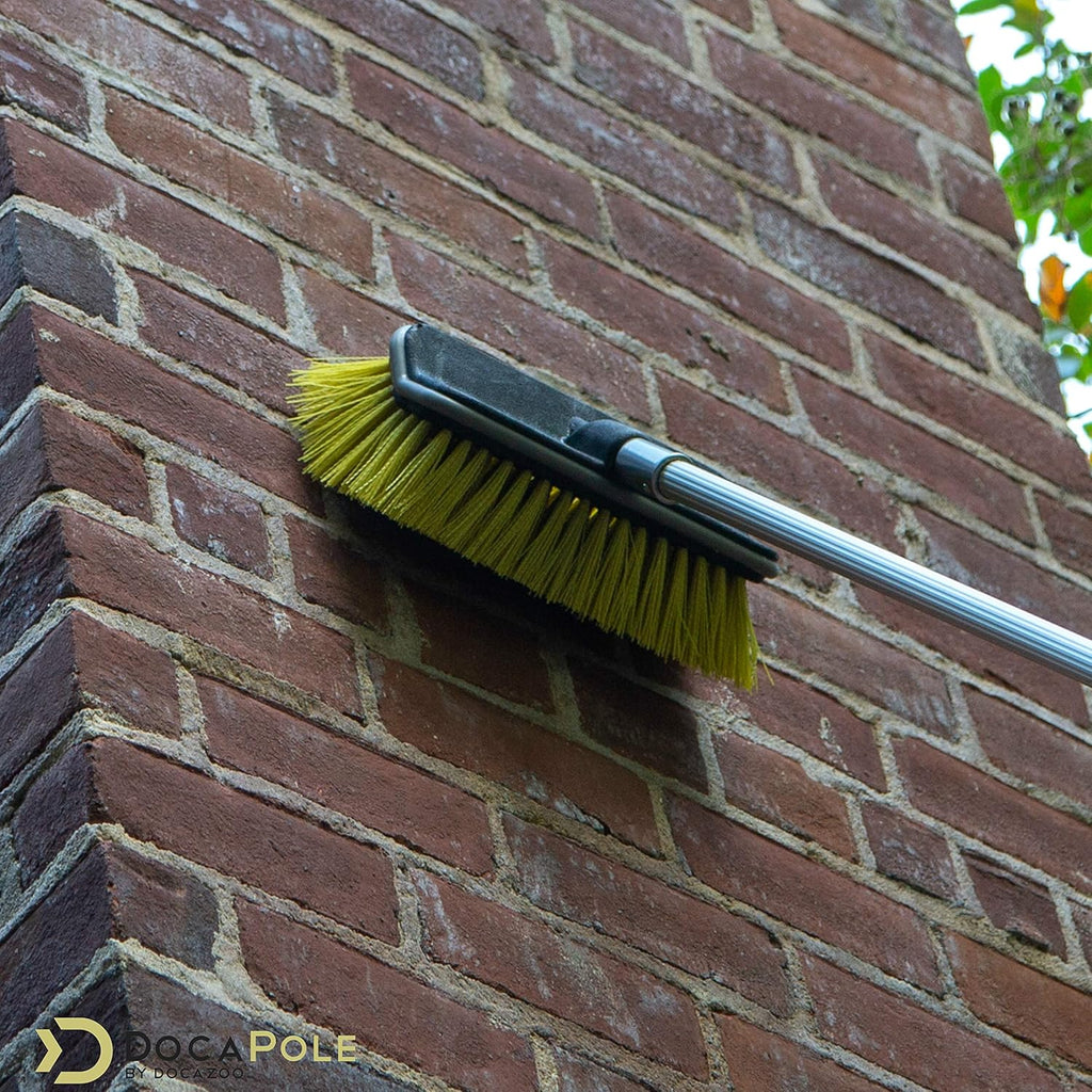 6-24 Foot Telescopic Hard Bristle Scrub Brush Y837882