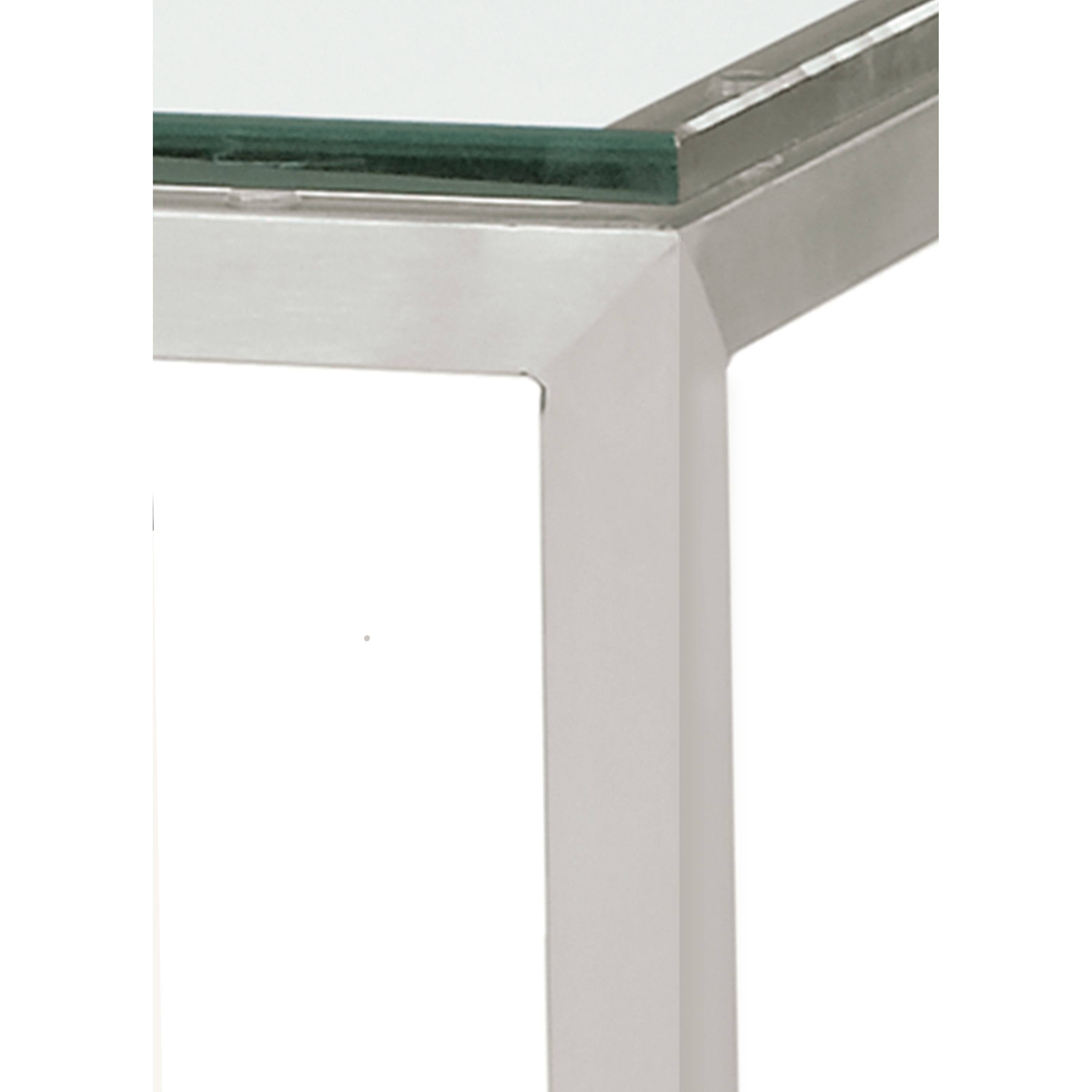 White Oak Parsons Console Table L741