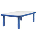 48x22 x 30x22 Rectangular Table Royal Blue with 16x22 Legs A269