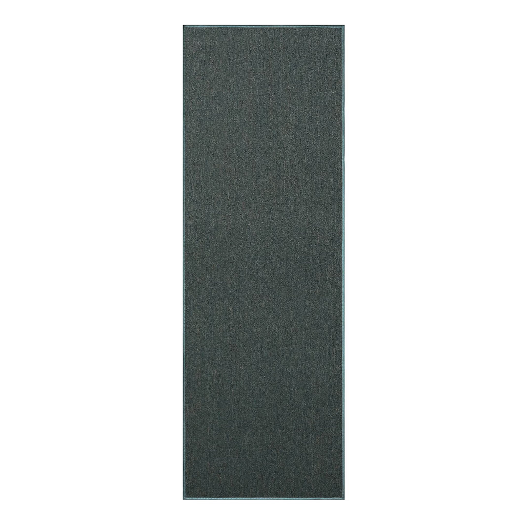 Teal Solid Color Runner Rug K2468