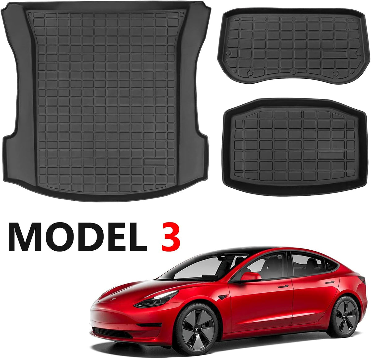 TPE Cargo Liner Trunk Mat for Tesla Model 3 L56684