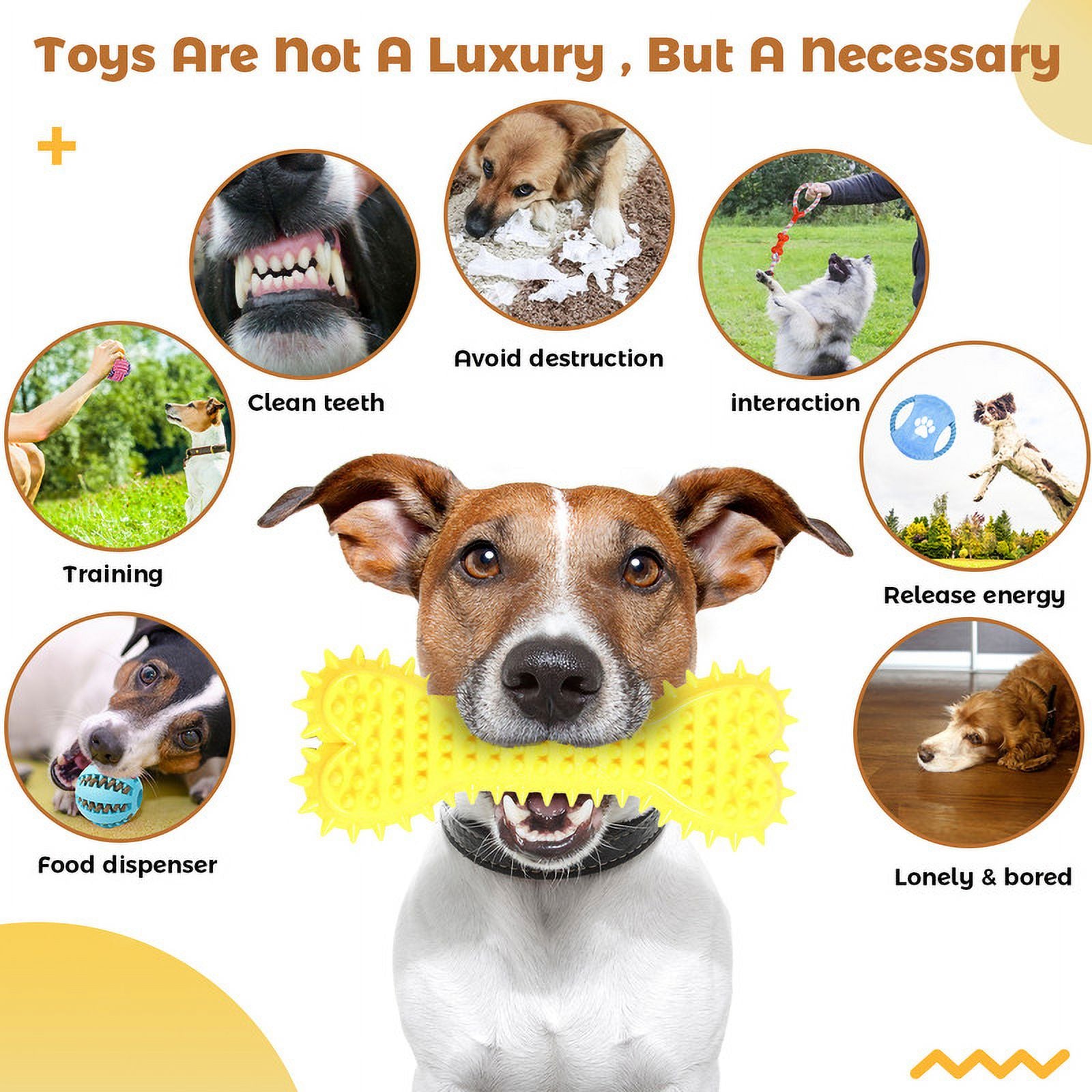 10 Pack Dog Rope Chew Toys I589266