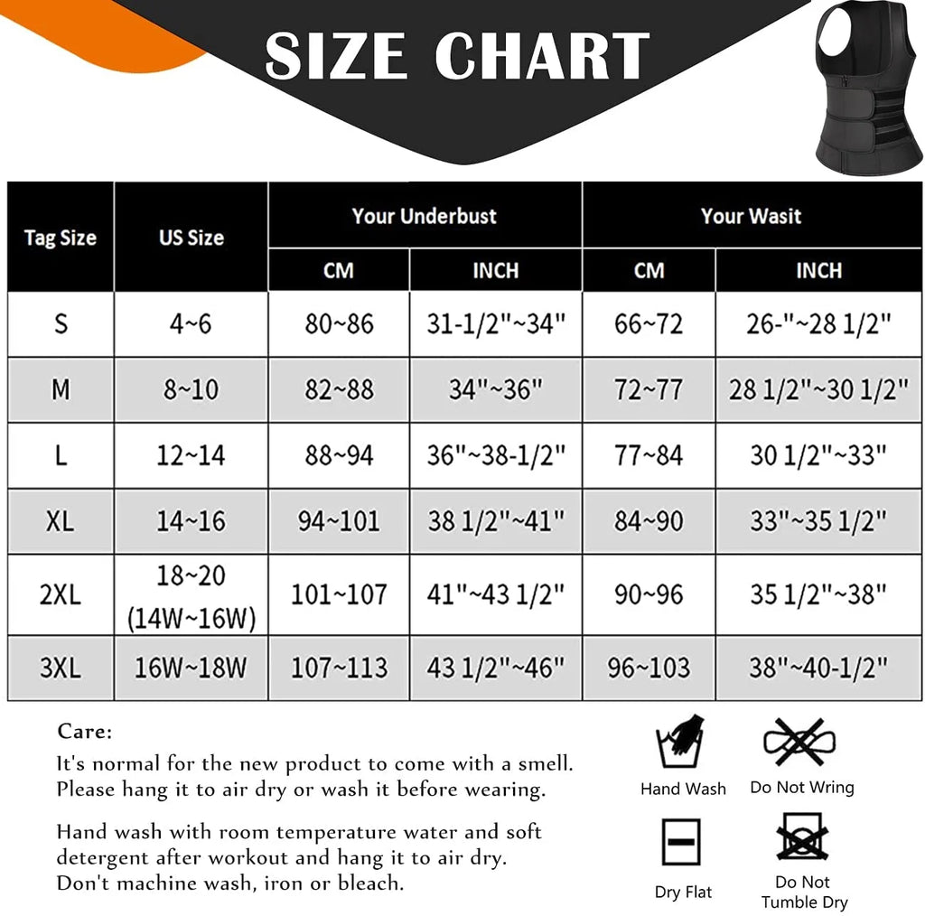 Neoprene Waist Trainer Shapewear Vest Belt P976138