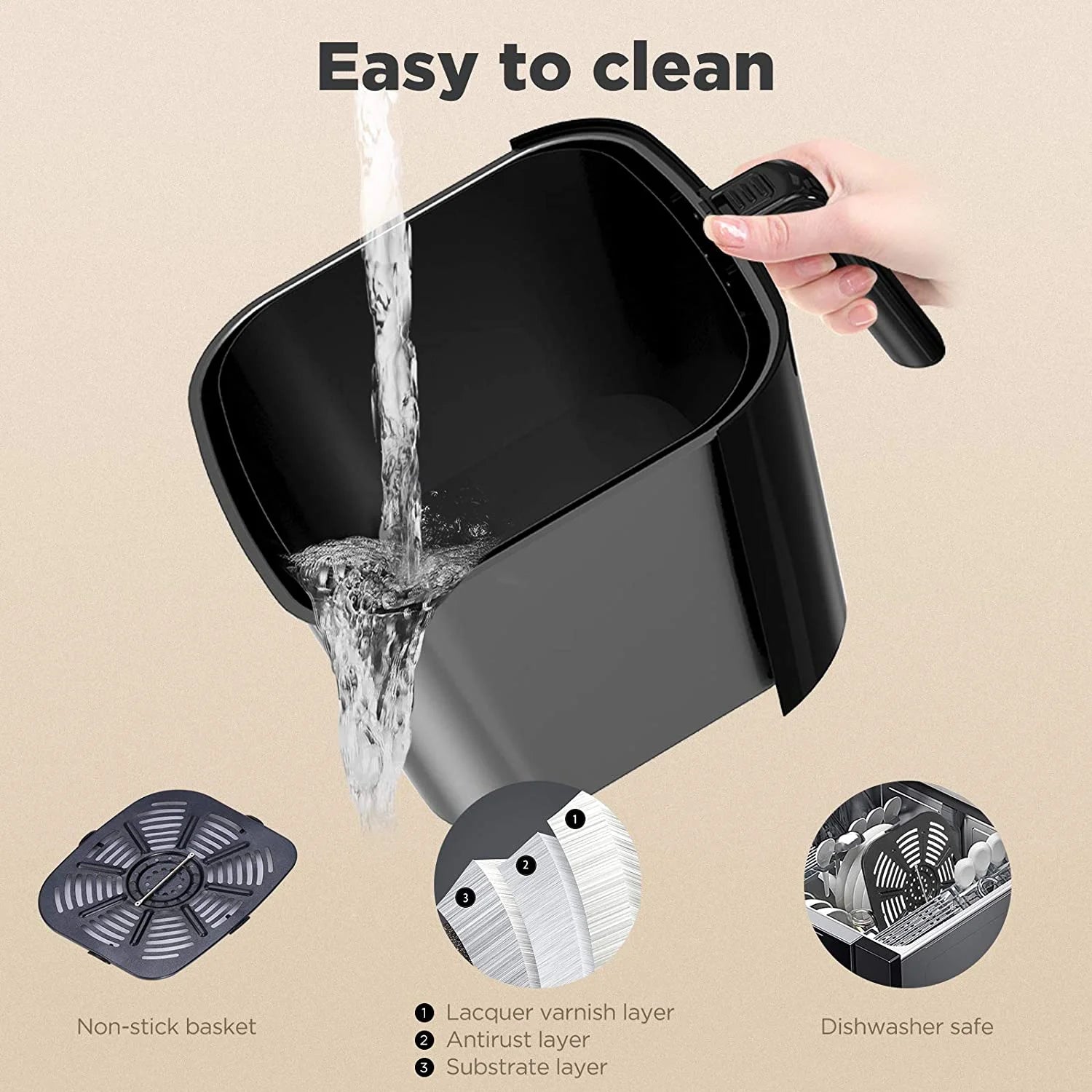 7.8 QT Air Fryer Dehydrator Z460