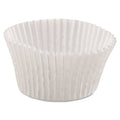 Fluted Bake Cups, White, 500/Pack H937