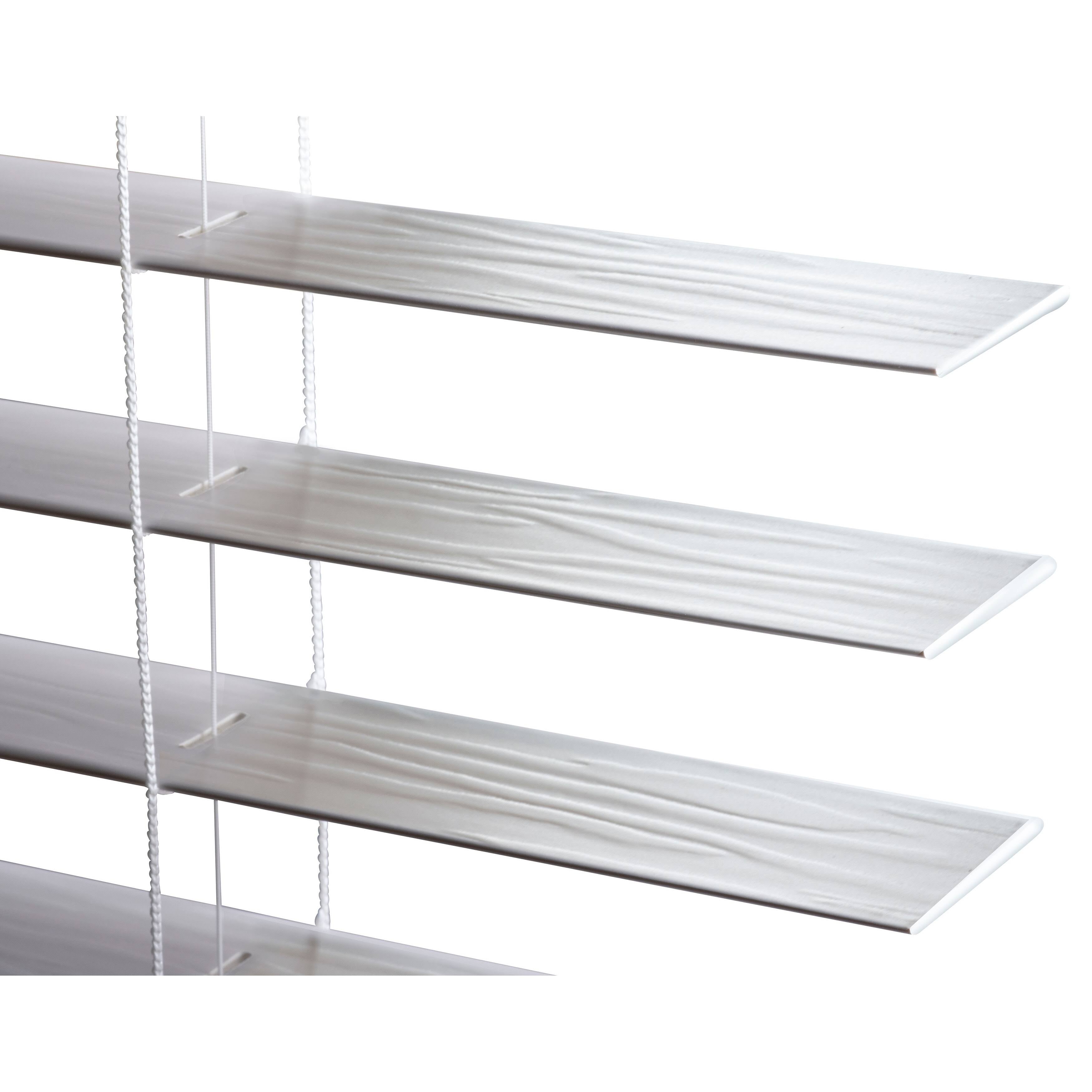 Cordless Faux Wood Blind G489