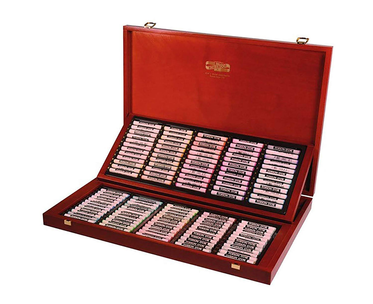 Soft Pastels Set of 120 Wooden Case Y7659