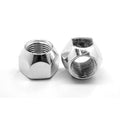 7/16 inch-20 x 9/16 inch Fine Thread Wheel Nut 60 Degree Taper Low Carbon Steel Zinc Plated Pk 100 S248832