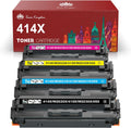 4-Pack High Yield Toner Cartridge for HP Printer D50550