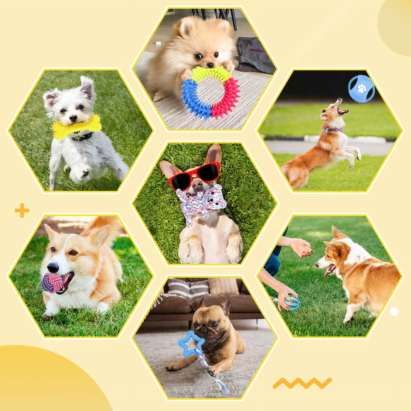 10 Pack Dog Rope Chew Toys I589266