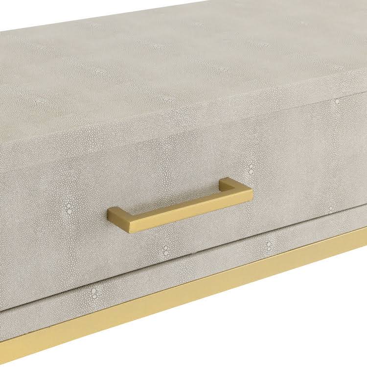 Black Scallop Console Table Z200