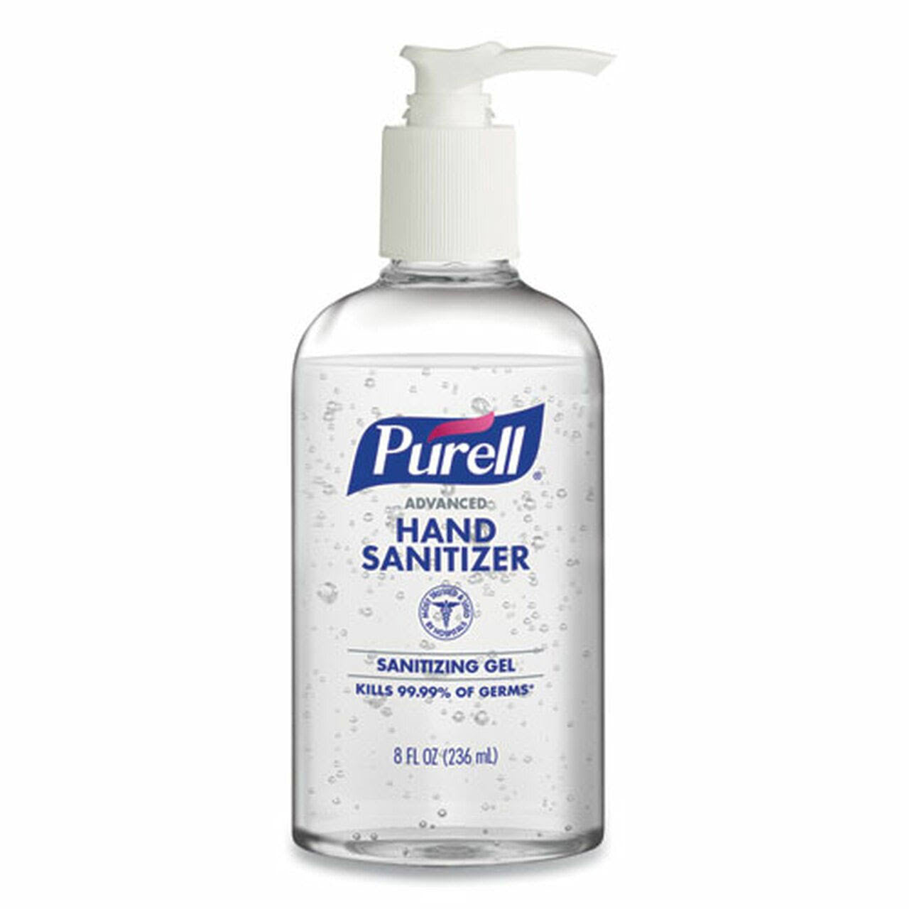 12 Packs 8 oz. Hand Sanitizing Gel P313867