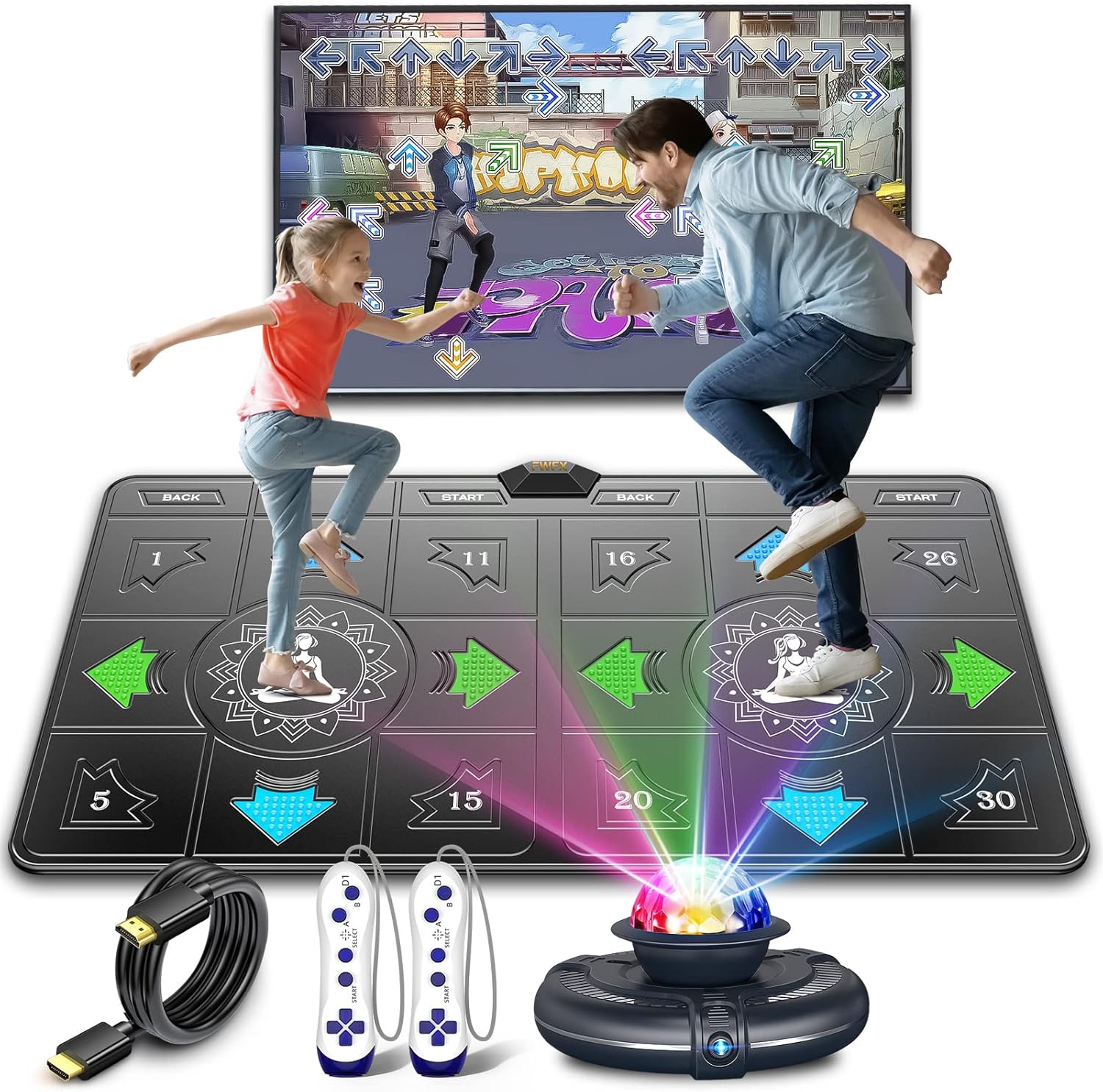 Electronic Dance Mats Non-Slip Dance Pad X596