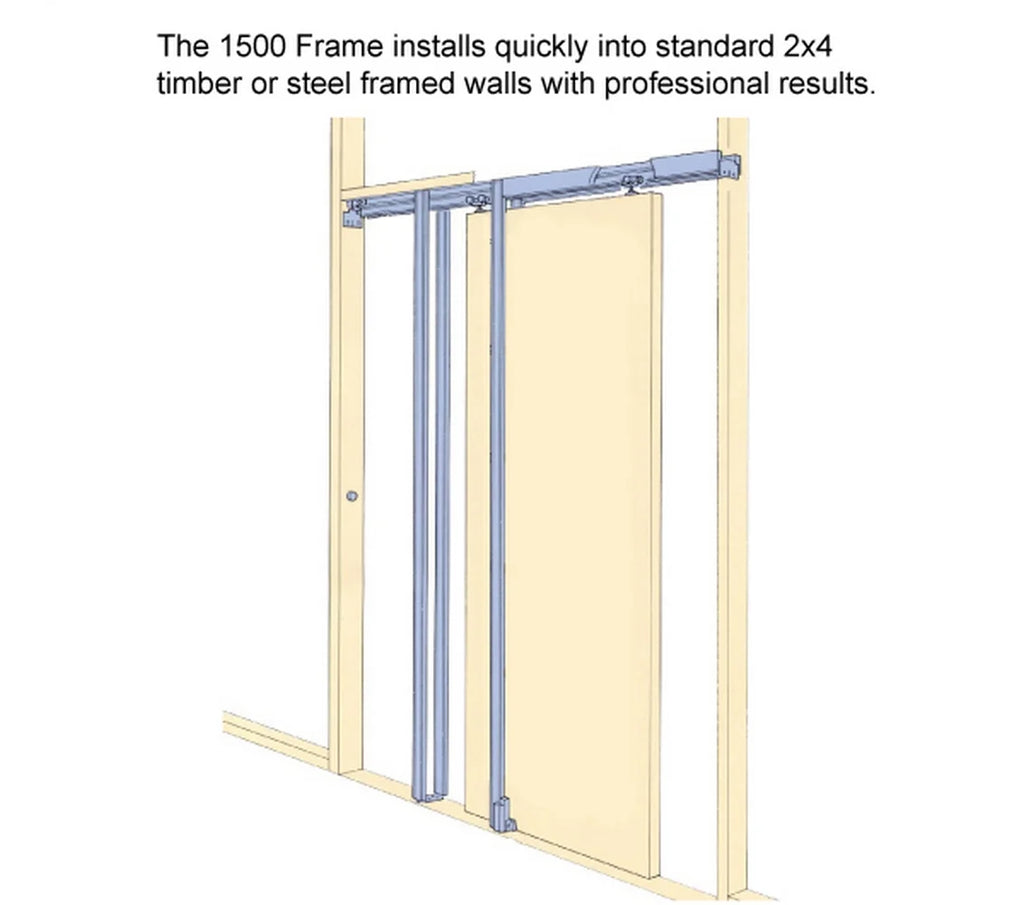 Sliding French Double Pocket Doors 36 x 84 inches Solid Wood Interior Doors V531489