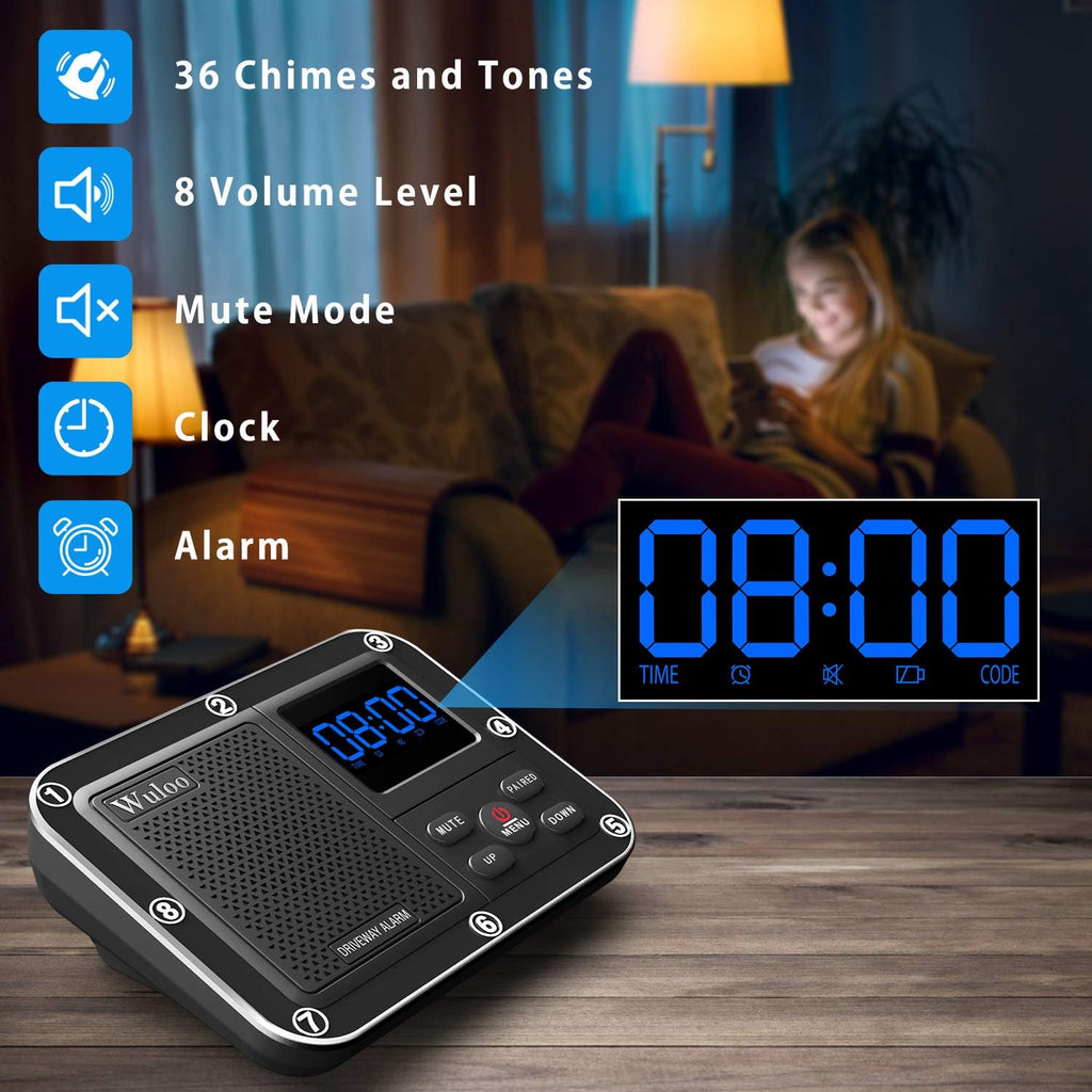 1800 Ft Wireless Outdoor Motion Sensor Driveway Alarm System N545
