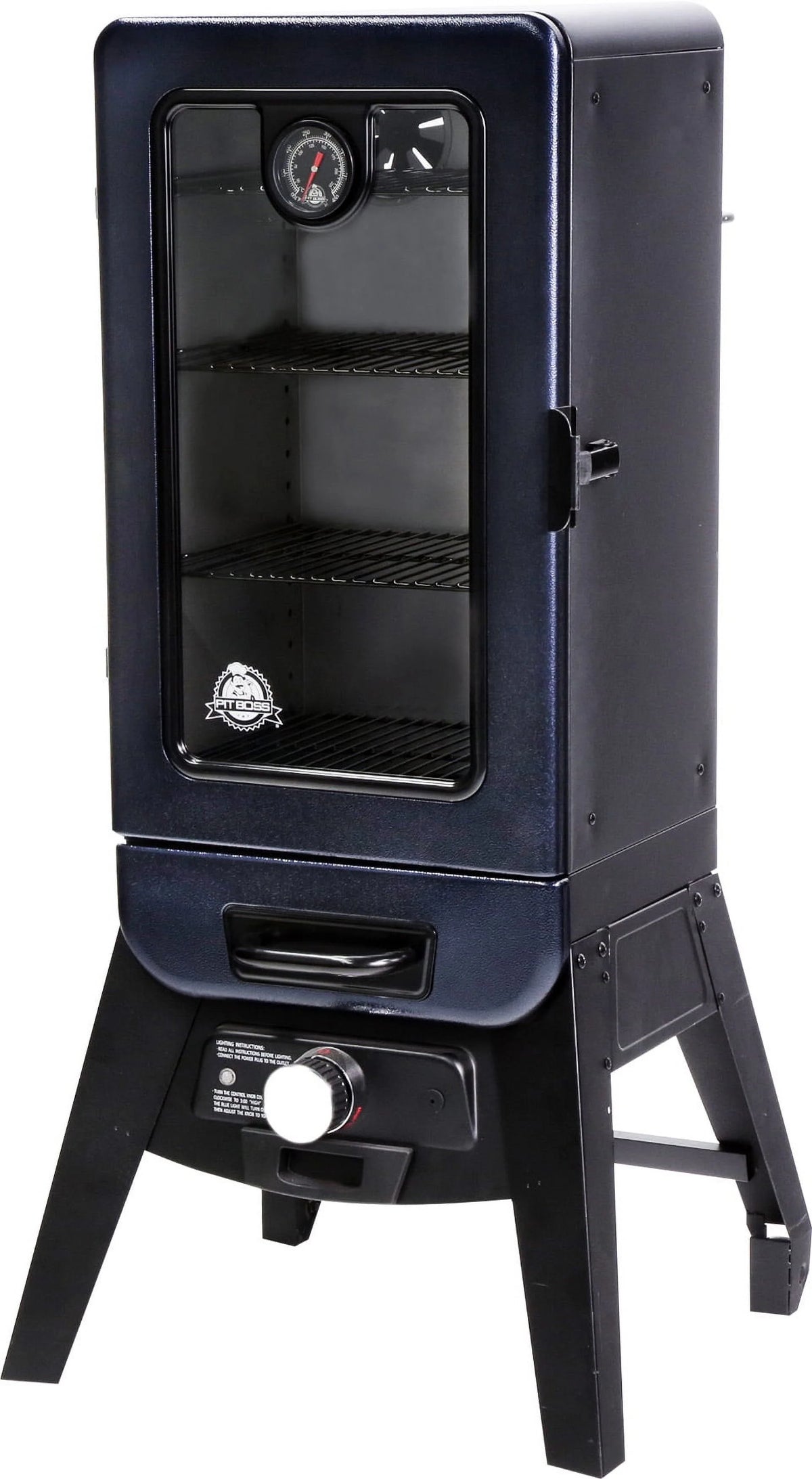 Blue Hammertone Vertical Smoker R778071