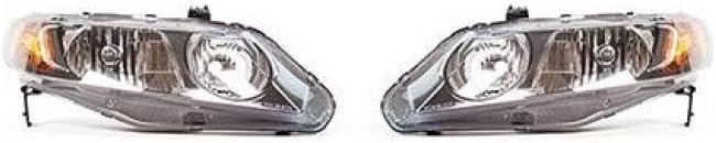 Headlight Assembly Pair for Honda Civic 2006 2007 2008 N751