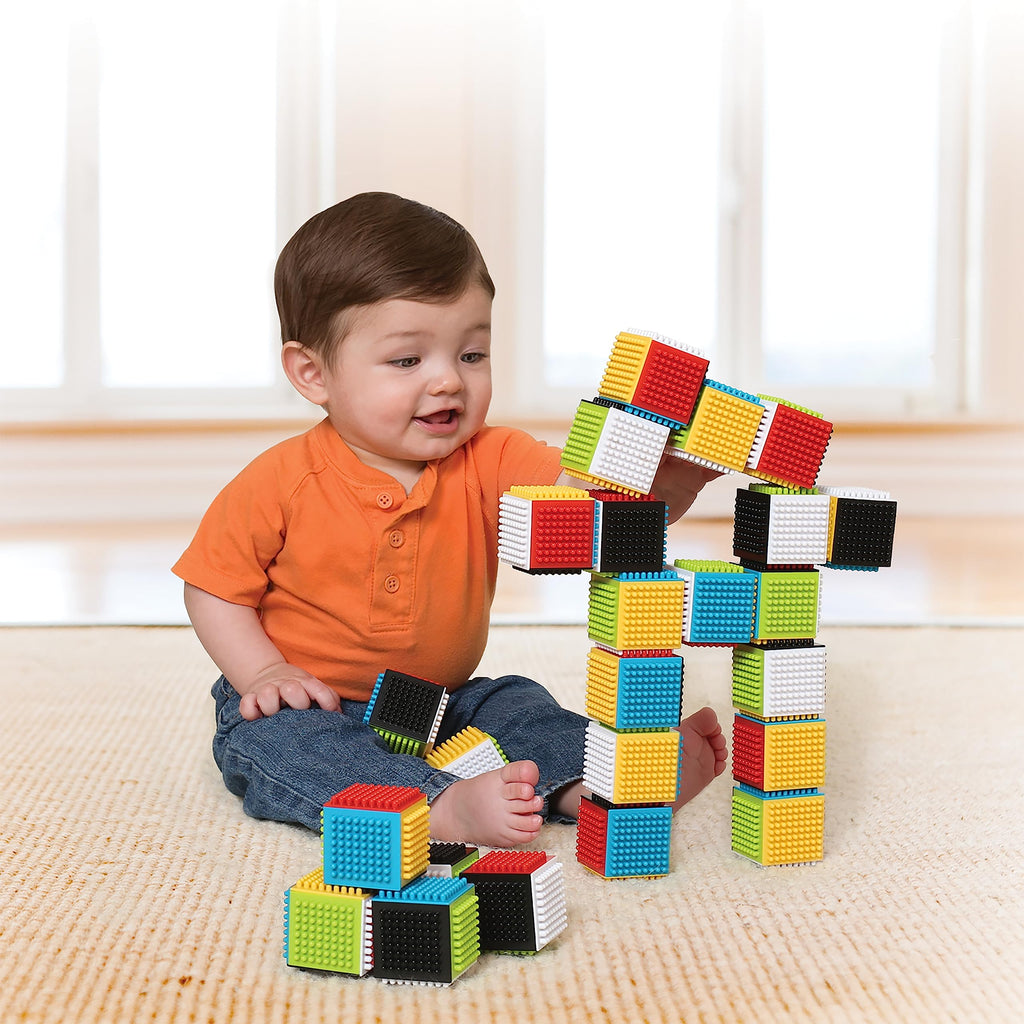 24-Piece Multicolor Sensory Blocks V1097