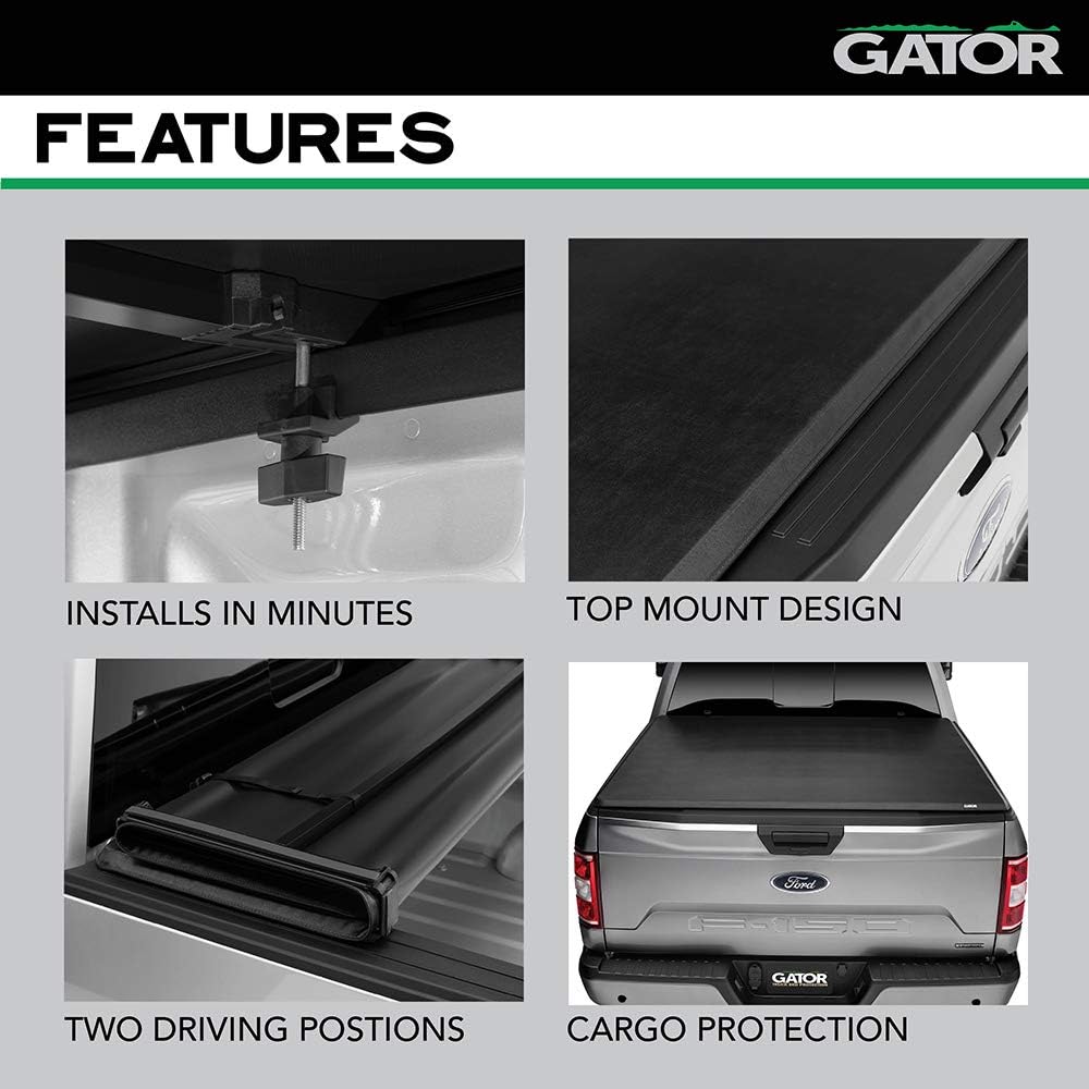 Soft Tri-Fold Truck Bed Tonneau Cover B1499