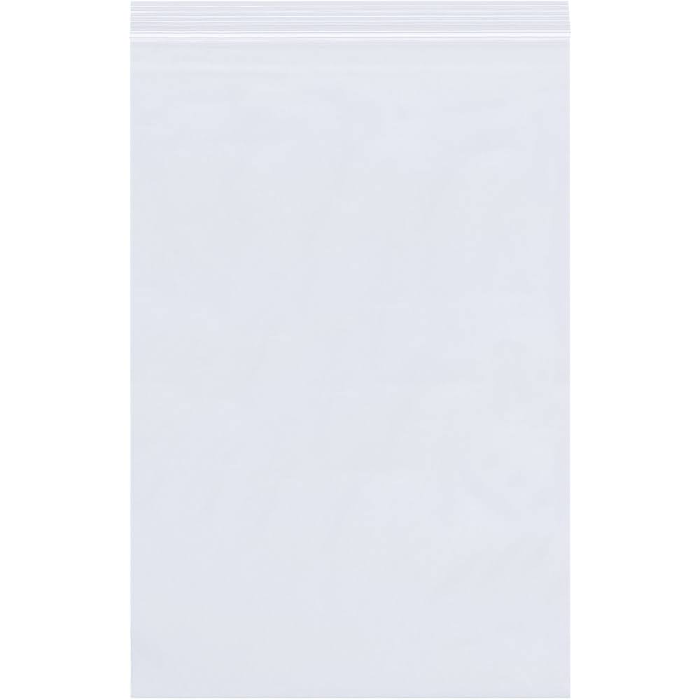 8 x 24 in. 4 Mil Reclosable Poly Bags Z34491