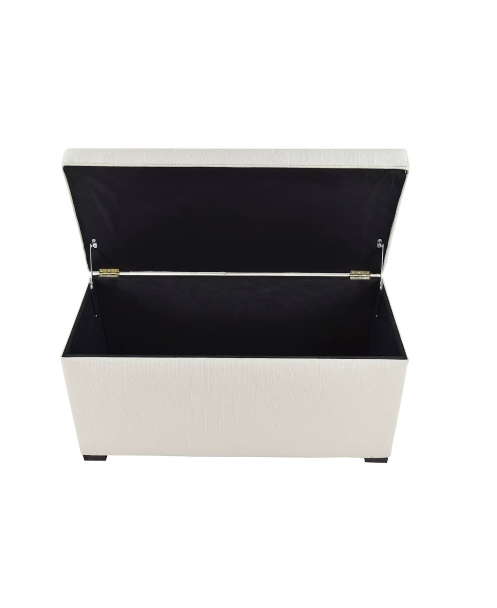 Beige Tufted Storage Bench O72295