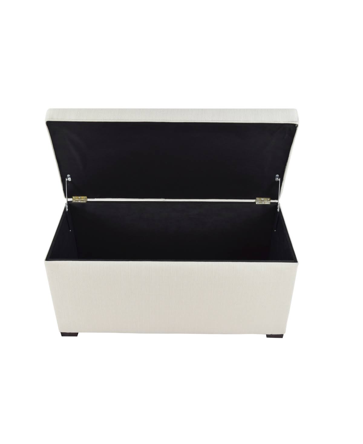 Beige Tufted Storage Bench O72295