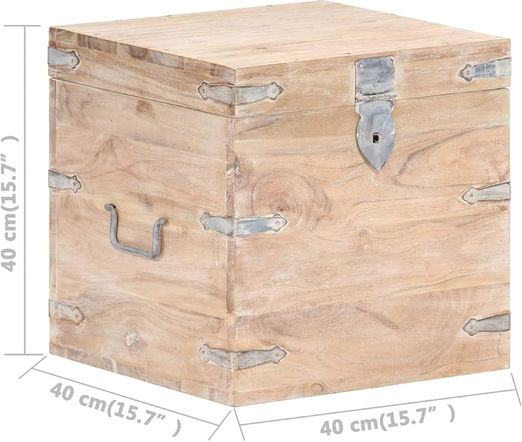Solid Acacia Wood Storage Chest G958119