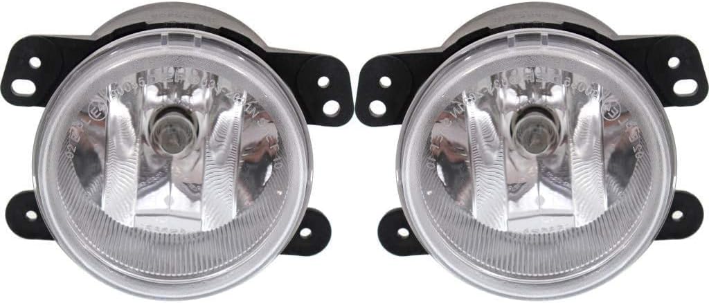 Fog Light Assembly for Jeep Grand Cherokee 2011 2012 2013 Pair Pack of 2 K199598