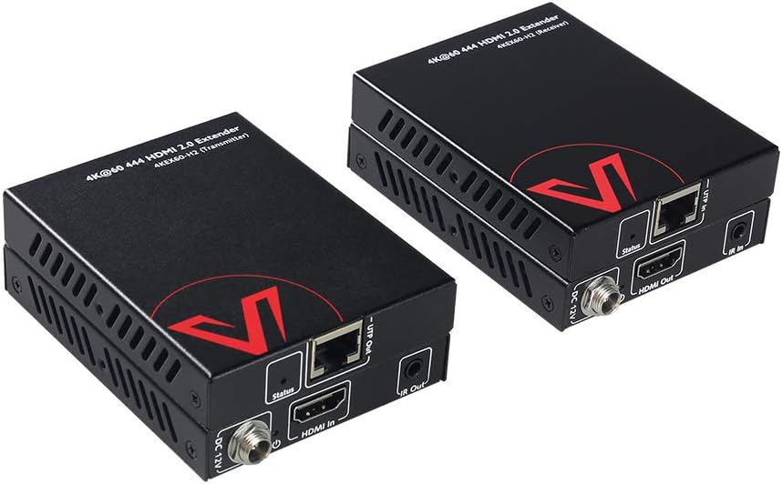 HDMI 2.0 Extender 4K@60Hz 164ft/50m, HDR10+, HDCP 2.2, IR Return & PoC O56082