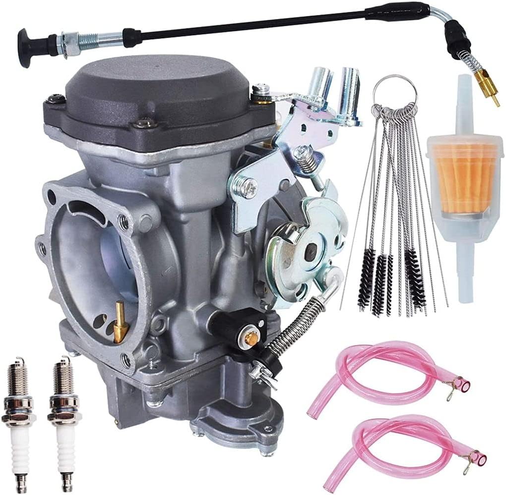 Carburetor Carb Compatible with Harley Davidson 40MM CV Performance Tuned Pack of 2 B676