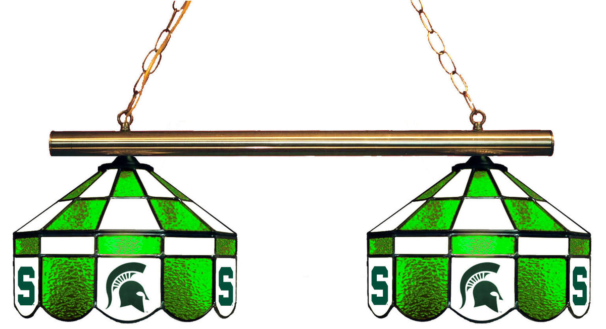 Stained Glass 2-Light Game Table Light A82016